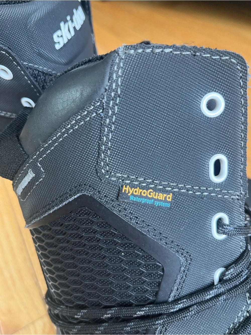 Ski-Doo Men's Black Waterproof Winter Boots